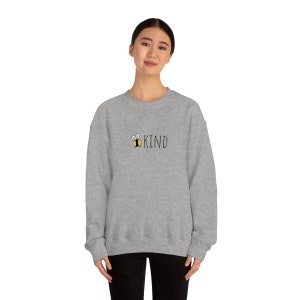 Be kind grey sweatshirt hotsell