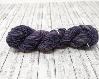 Hand dyed wool, naturally dyed yarn, indie dyed wool, gift for knitter