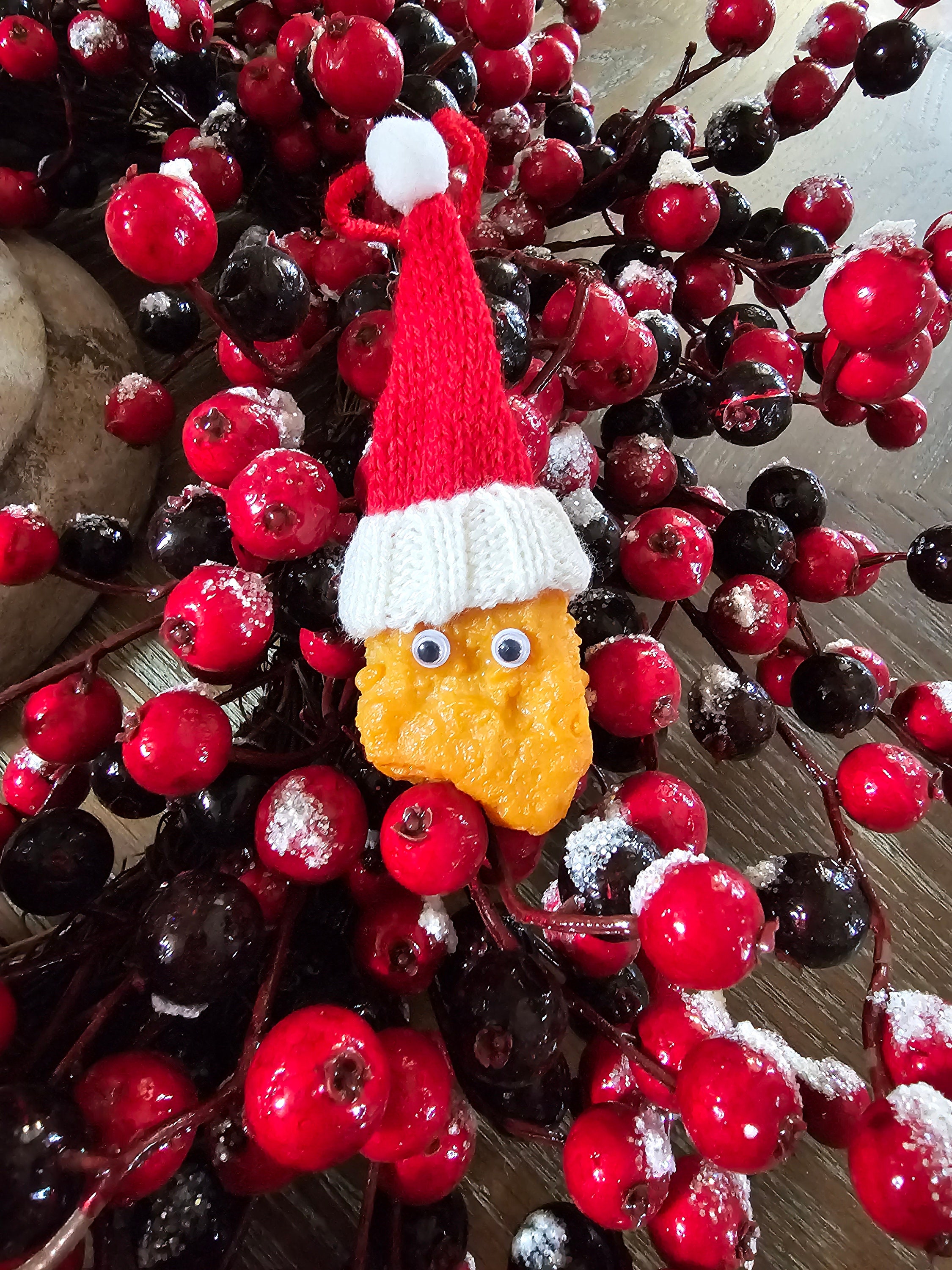 Chicken Nugget Ornament Christmas Gift Funny Food Cute Fast Tree