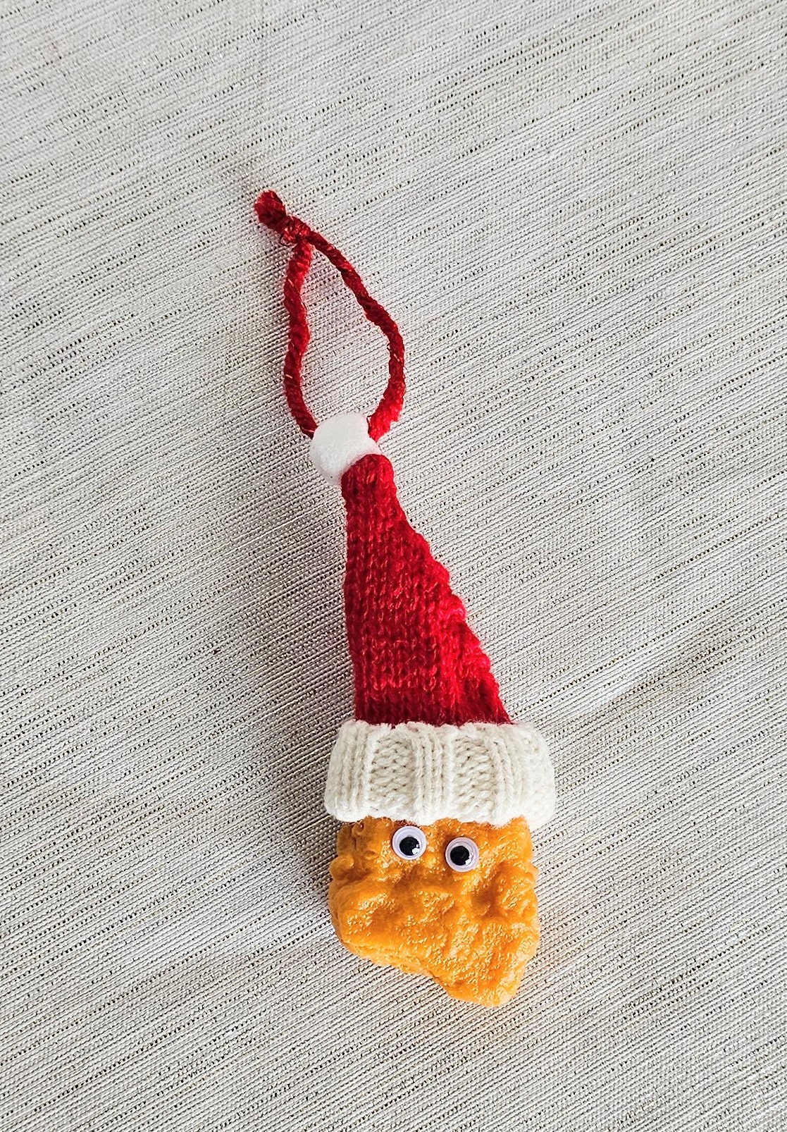 Chicken Nugget Ornament Christmas Gift Funny Food Cute Fast Tree