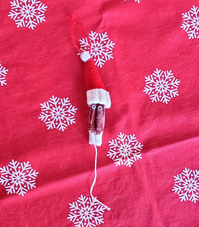 Gross Gag Gift Funny Prank for Her Bloody Tampon Christmas Ornament