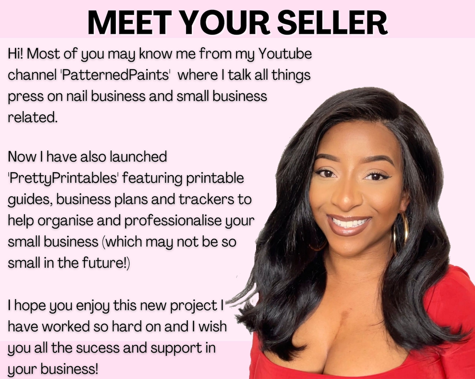 Press on Nail Business Plan Bundle Pink Nail Business Launch Etsy UK