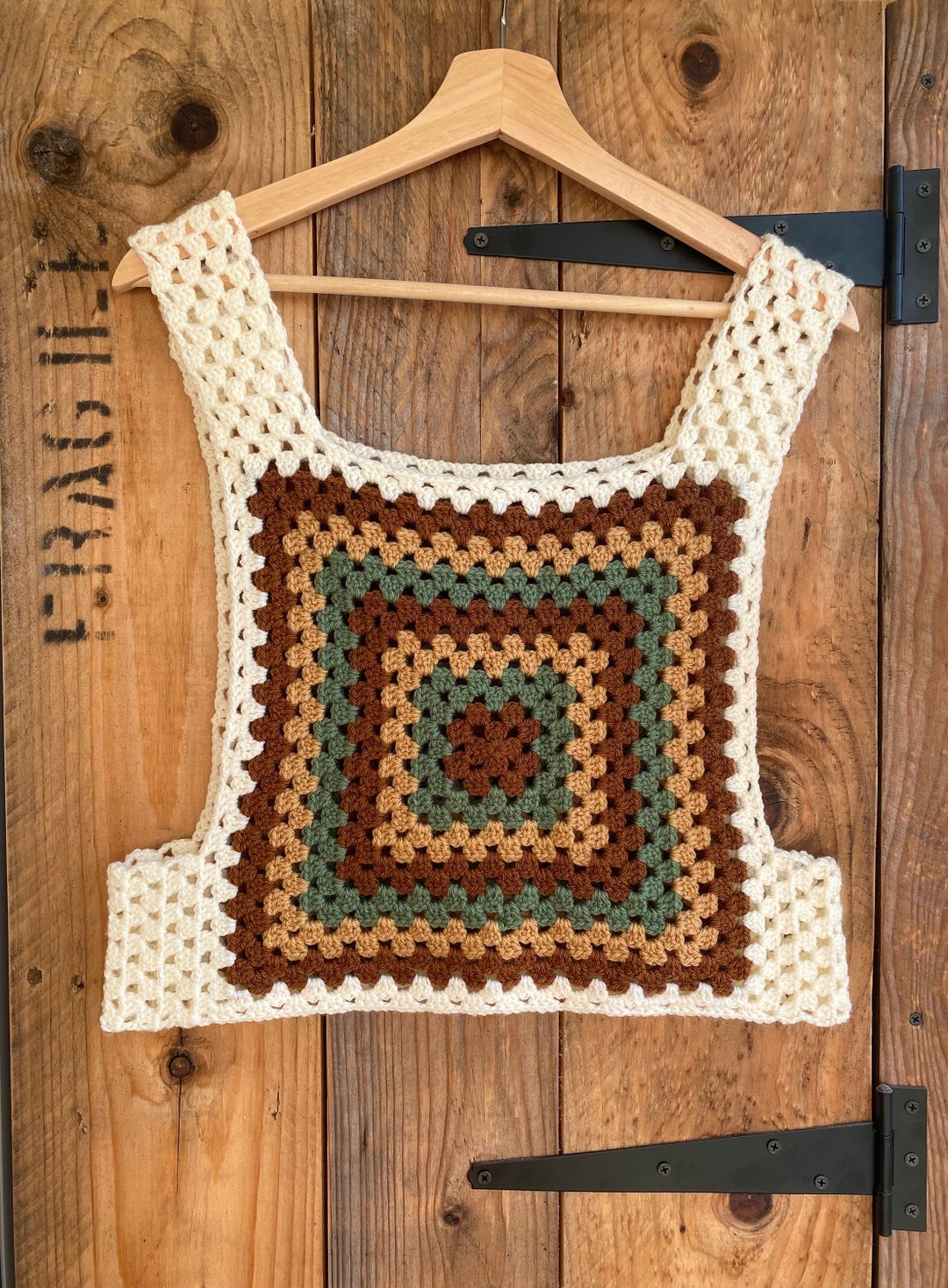 GRANNY VEST (DARK GREY)