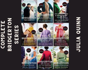 Complete Bridgerton Series | Ebook | Fiction | Romance | Bundle | Collection