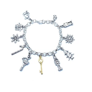 Nutcracker Charm Bracelet Christmas Ballet Festive Holiday