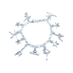 Gymnastics Charm Bracelet