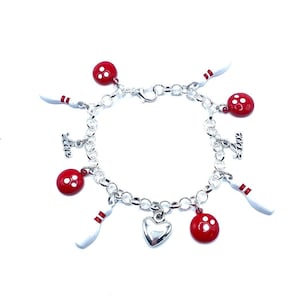 Bowling charm for pandora bracelet clearance