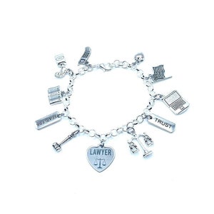 Lawyer Charm Bracelet