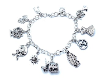Germany Charm Bracelet German Oktoberfest Charms