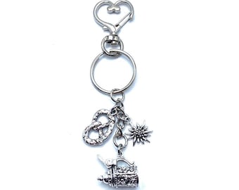 German Oktoberfest Keychain Bag Charm