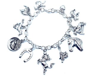 Horse Charm Bracelet