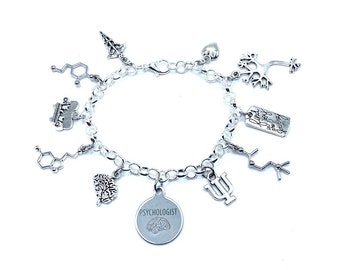 Psychologist Charm Bracelet