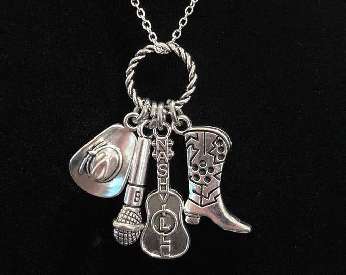 Country Music Necklace Nashville