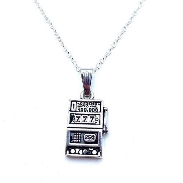 Slot Machine Necklace May Be Personalized