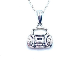 Radio Boombox Necklace