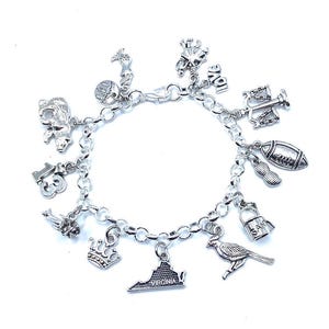 Virginia Charm Bracelet State Themed Charms