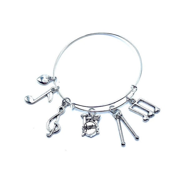 Drummer Bracelet Drum Sticks Music Band Musical Instruments