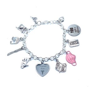 Surgical Tech Charm Bracelet