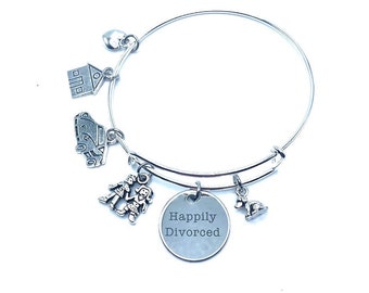 Happily Divorced Charm Bracelet