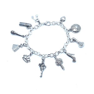 Beauty Queen Pageant Charm Bracelet