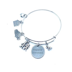 Happily Divorced Charm Bracelet