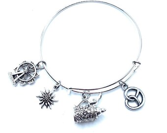 Oktoberfest German Bracelet May Be Personalized