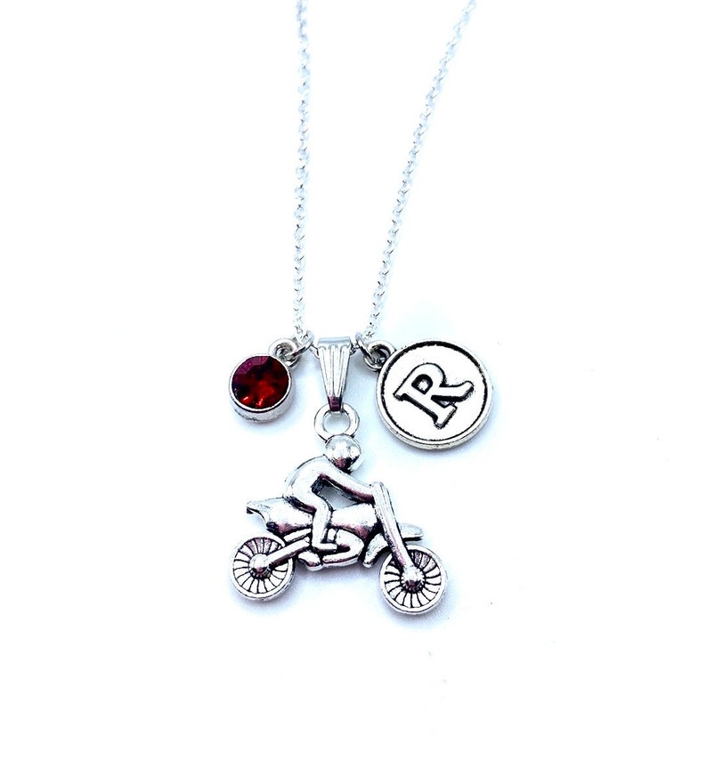 Dirt Bike Rider Necklace Motocross image 7