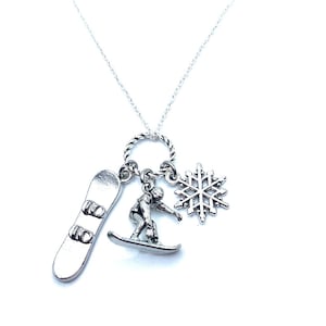 Snowboarding Necklace