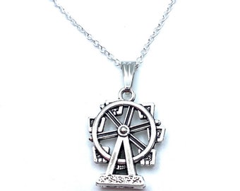 Ferris Wheel Necklace May Be Personalized