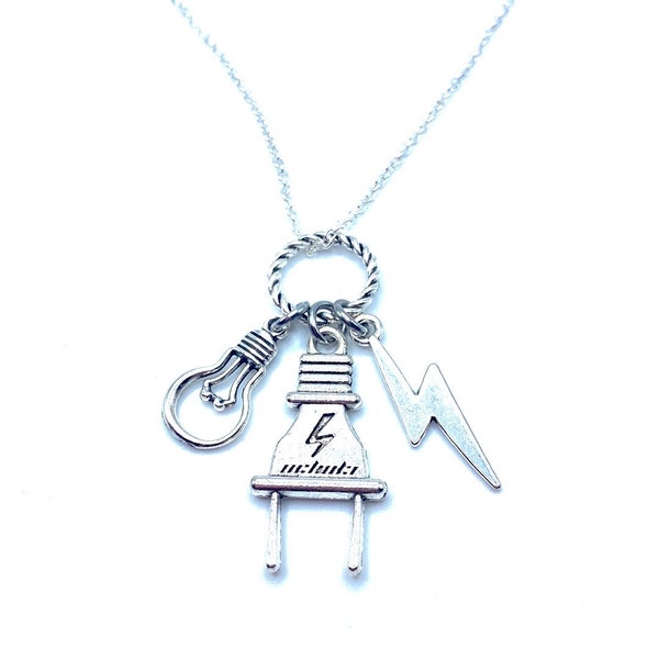Electrician Necklace Electrical Engineer Electric Company