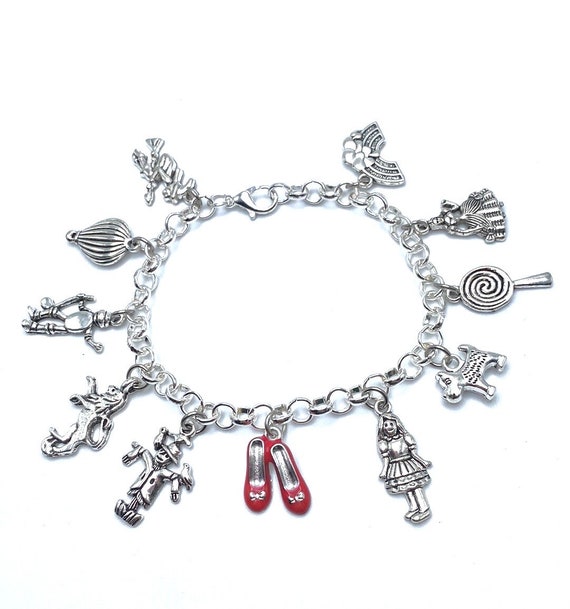 Wizard of oz charm bracelet qvc sale