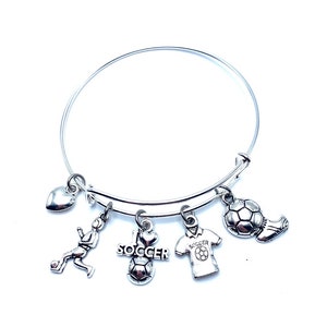 Soccer Bracelet May Be Personalized