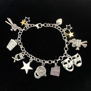 Movie Charm Bracelet Theatre Movie Star Actress Film Director