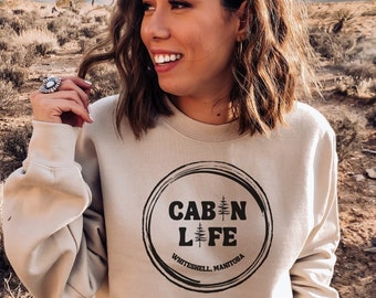 Camping Sweatshirt, Cabin Sweater, Cabin Life Shirt, Campfire Hoodie, Beachy Sweatshirt, Bonfire Hoodie