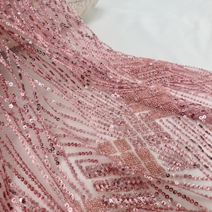 10 colors diamond beaded lace fabric, pink sequin lace fabric, dress fabric, DIY designer fabric, tulle fabric, mesh fabric 1 yard