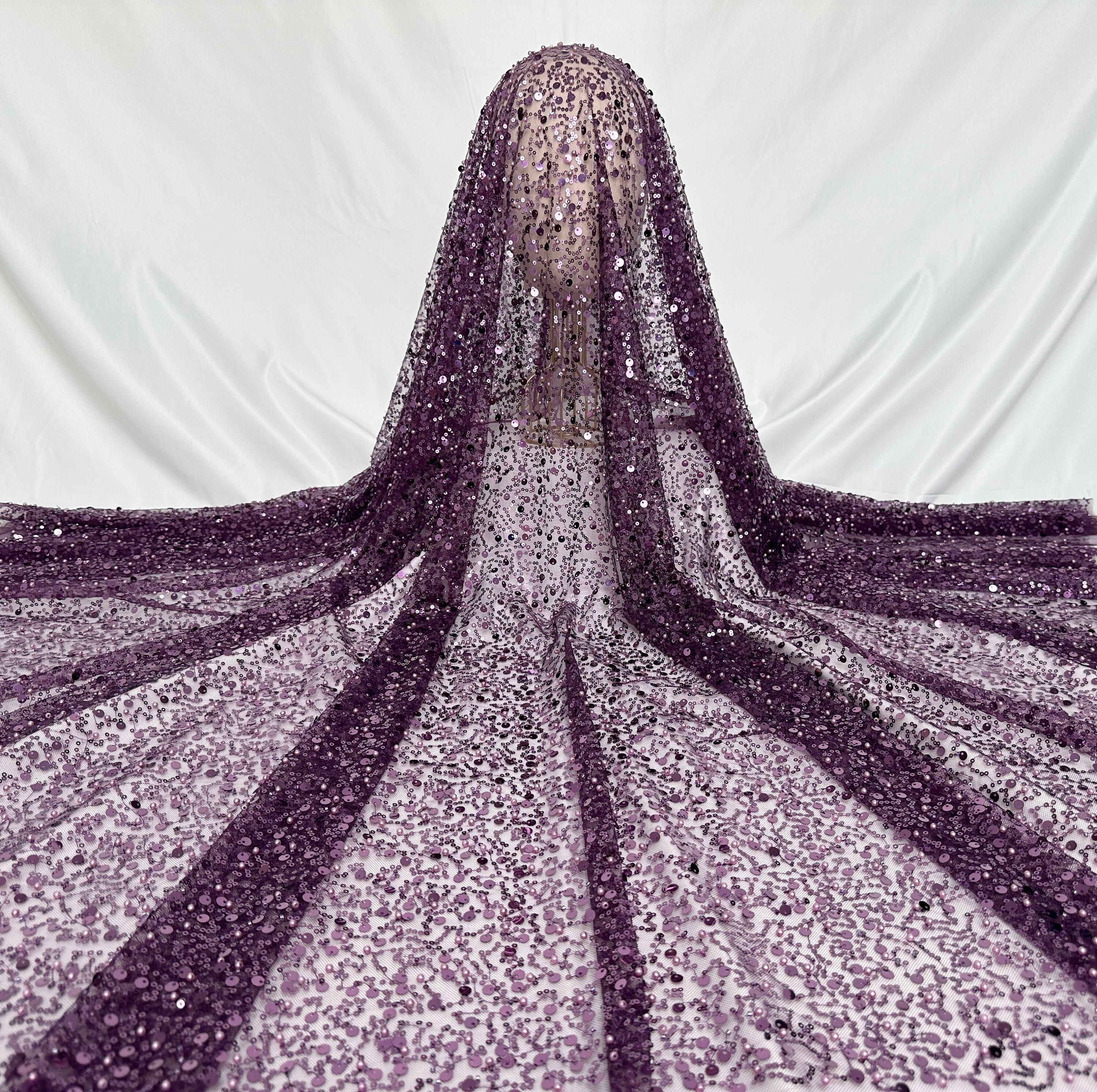 gold or silver with purple dress Zapaka Women Glitter Purple Pleated Metallic Long Prom Dress with Slit Halter Backless Formal Dress, Dark Purple / US4