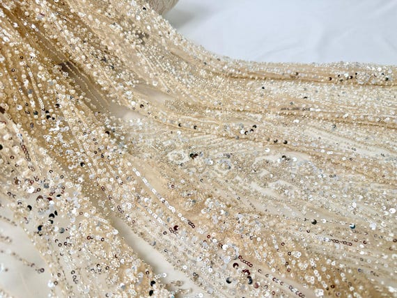 corset dress with sleeves wedding guest Glitter Gown Removable EU38 / Off-White garden weddings Color:Peach Multi Buy Designer Beaded Wedding 251217MOUS