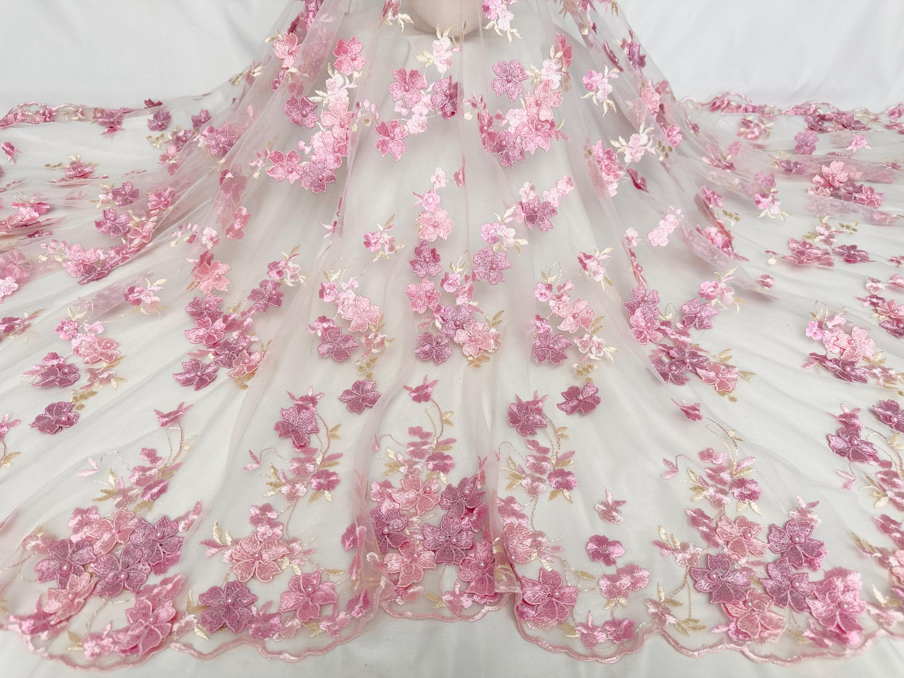 sachin and babi light blue dress Hot Pink Embroidered Lace Dresses for Women main image 0