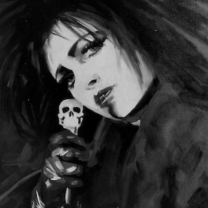 Siouxsie Sioux Fine Art Print (Goth, Punk, Seventies, UK, Art, Icon, Music Portrait, Black & White)