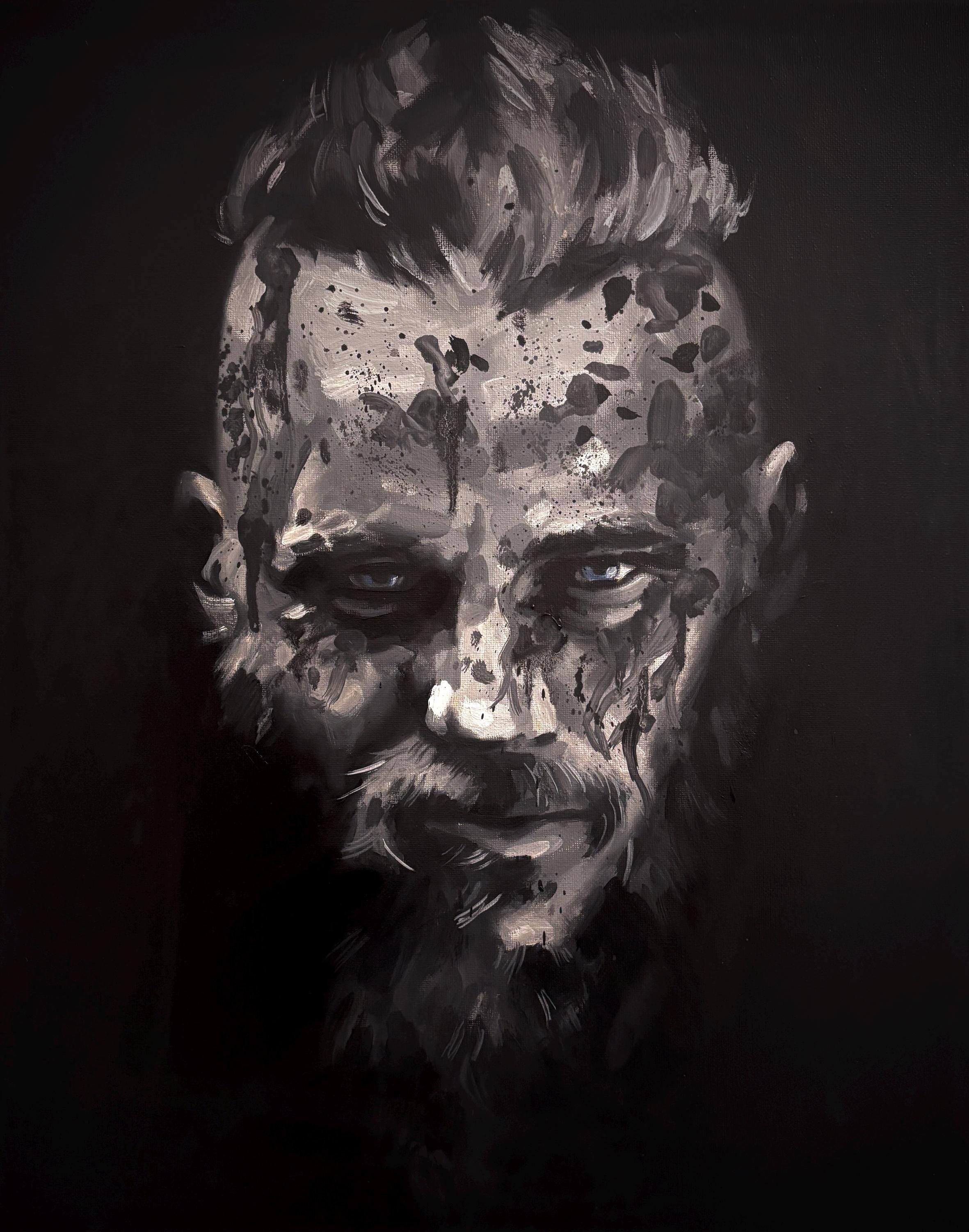 Ragnar Lothbrok Fine Art Print (vikings, History, Norse, Legend