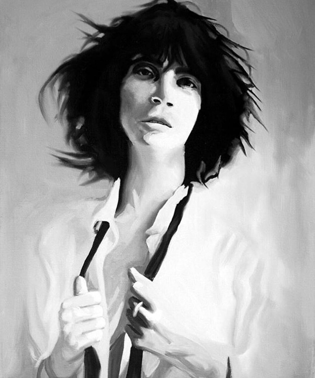 絵画 Patty, Smith, and Josie 絵画 Patty, Smith, and Josie Patti Smith Fine Art Print (horses