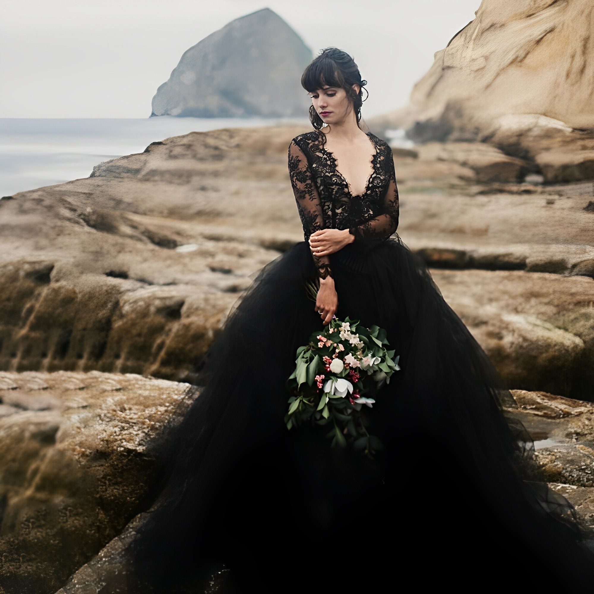 nolum marry dress black | irai.co.id