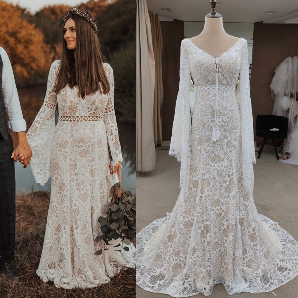 Shop Hippie Wedding Dress picture
