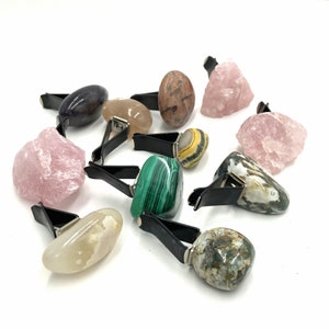 Car Air Vent Quartz Crystals, Air Vent Clips, Car Accessories, Car Gemstones, Crystal Air Vent Clips,  Vent Clips, Car Accessories Gifts