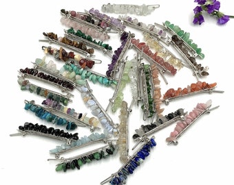 CRYSTAL HAIR CLAW SMALL SAND CRYSTAL HAIR CLAW SMALL SAND