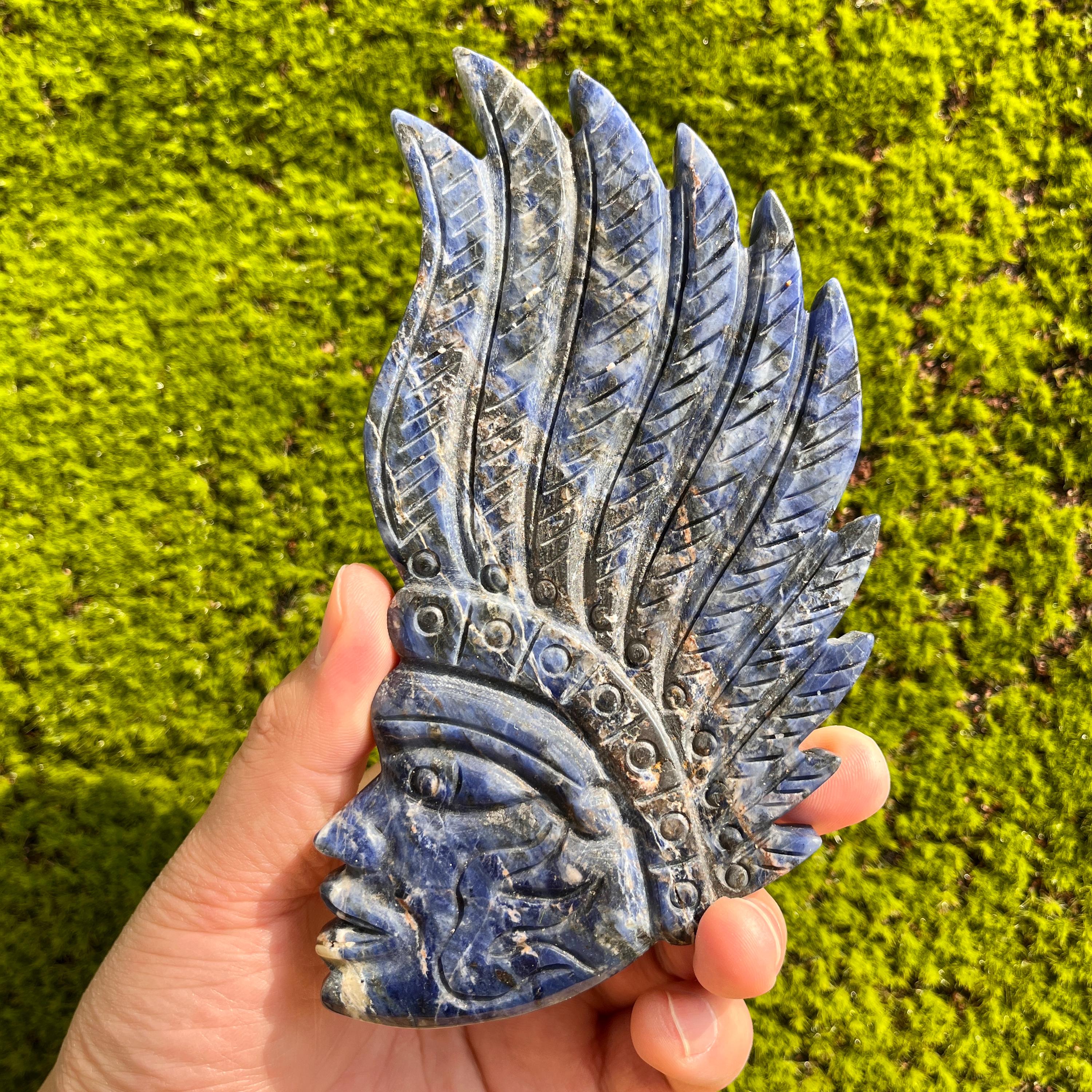 Mayan blue stone - Etsy 日本