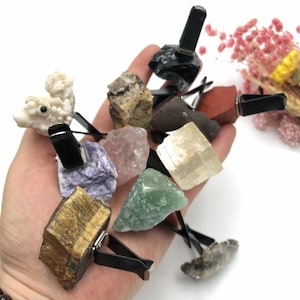 Raw Crystal Car Vent Clip: Gemstone Car Accessory