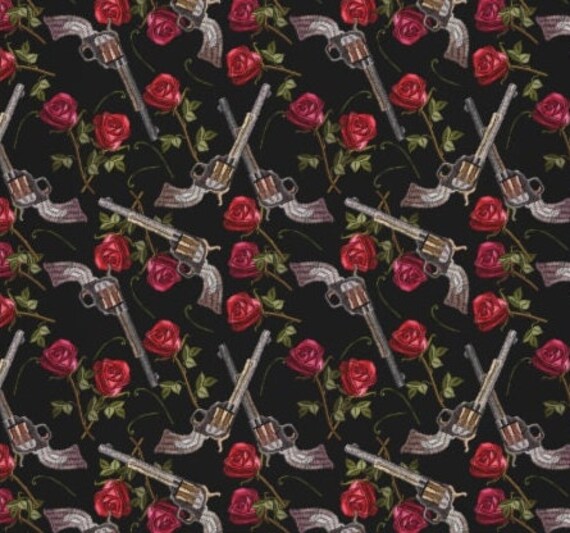 Guns and Roses Wrapping Paper 