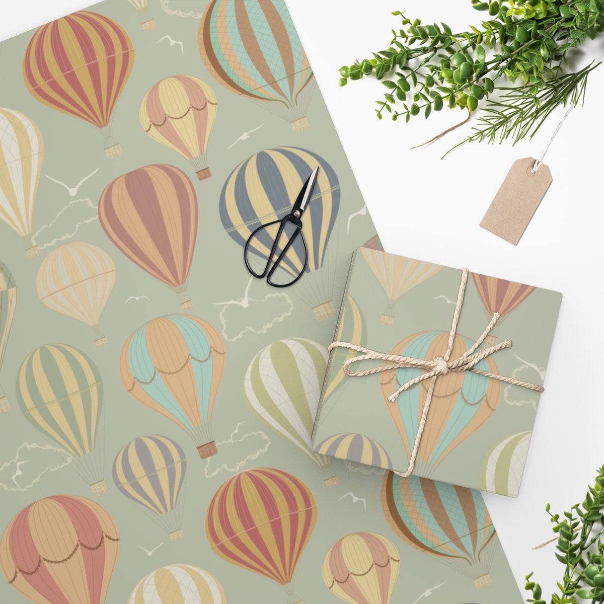 Hot Air Balloon Wrapping Paper sold by Nick J | SKU 31103030 | 20% OFF ...