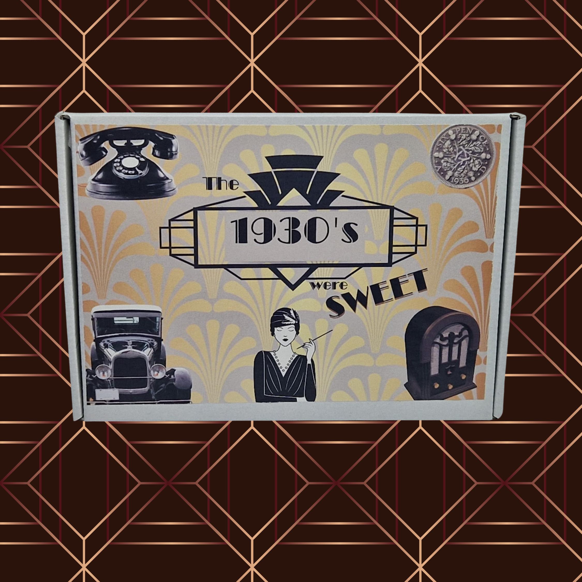 Great British Retro Wooden Sweet Box